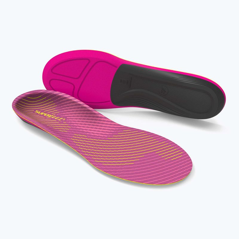Einlegesohlen Superfeet Active Women's Support plum