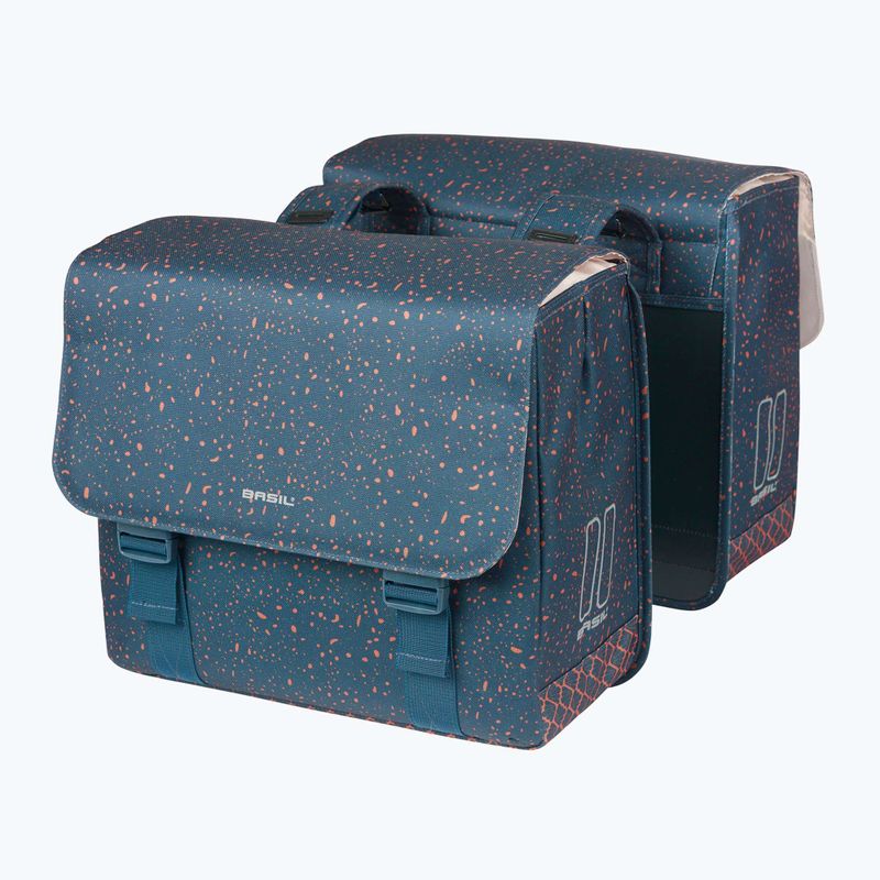 Fahrradtasche Basil Flair Double Bag 35 l navy