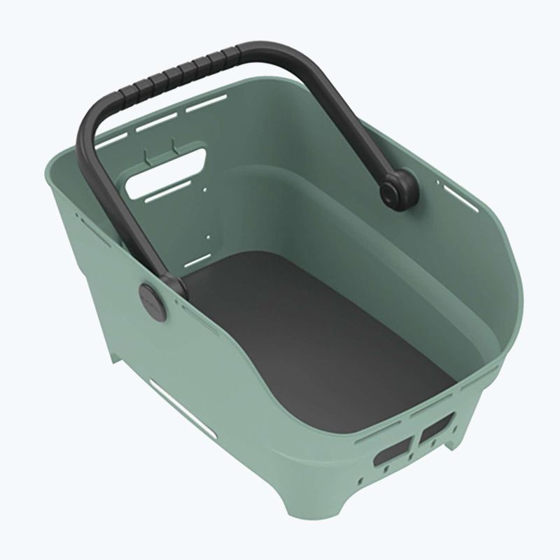 Fahrradkorb hinten Basil Cento Neo MIK silvergreen 2