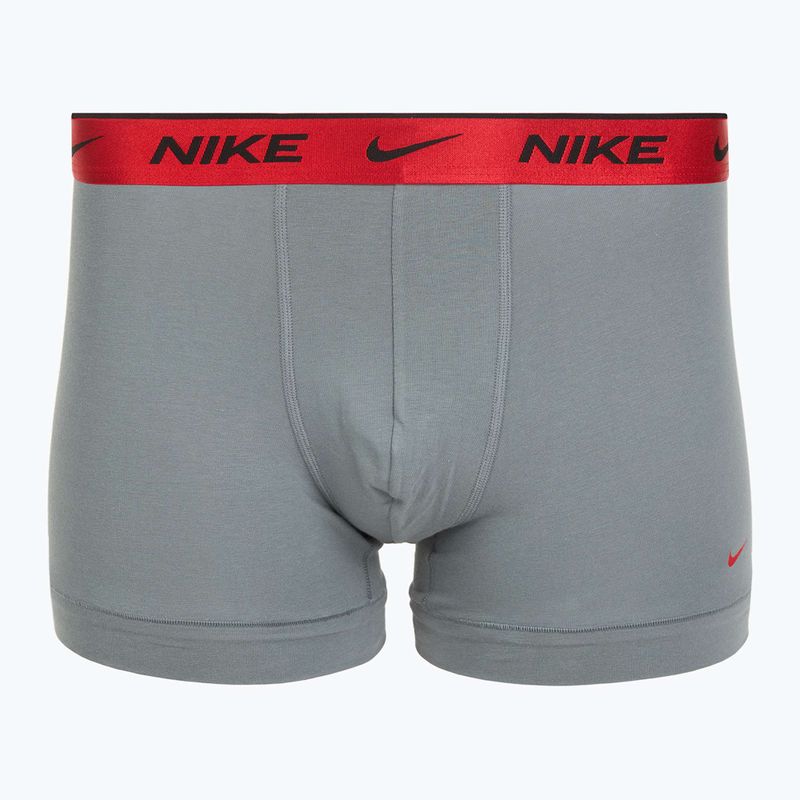 Herren Boxershorts Nike Everyday Cotton Stretch Trunk 3 Paar blk mt airmx wb/uni rot/klar grau high shine wb 2