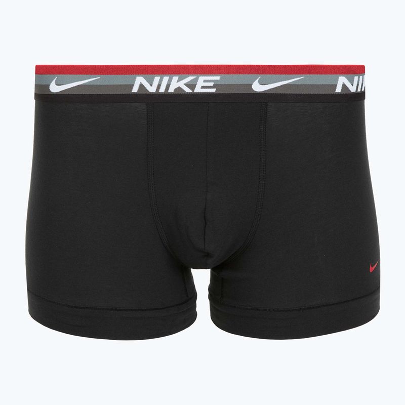 Herren Boxershorts Nike Everyday Cotton Stretch Trunk 3 Paar blk mt airmx wb/uni rot/klar grau high shine wb 4