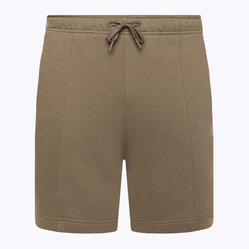 Herren Calvin Klein 8,5" Knit 8HU Trainingsshorts grau oliv 5