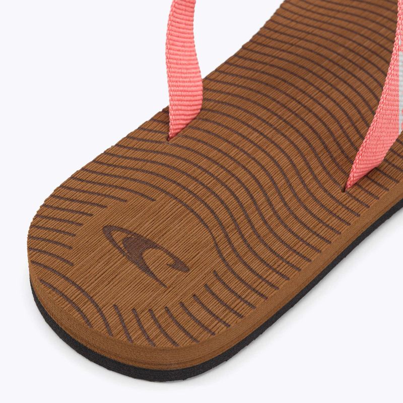 O'Neill Cove Bloom georgia peach Flip Flops für Frauen 9