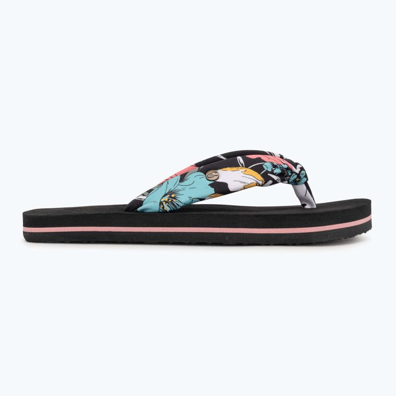 O'Neill Ditsy Sun schwarz/blau bluemchen Kinder-Flip-Flops 2