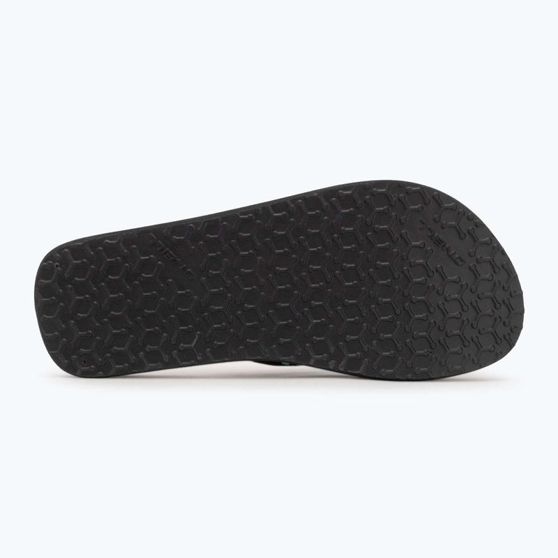 O'Neill Ditsy Sun schwarz/blau bluemchen Kinder-Flip-Flops 4