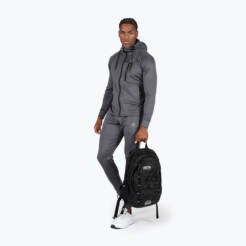 Training Sport Sweatshirt Hoodie Herren Gorilla Wear Scottsdale gray 6