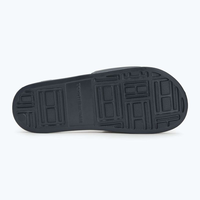 Badeschlappen Schlappen Herren Tommy Hilfiger Embroid 85 Pool Slide desert sky 4