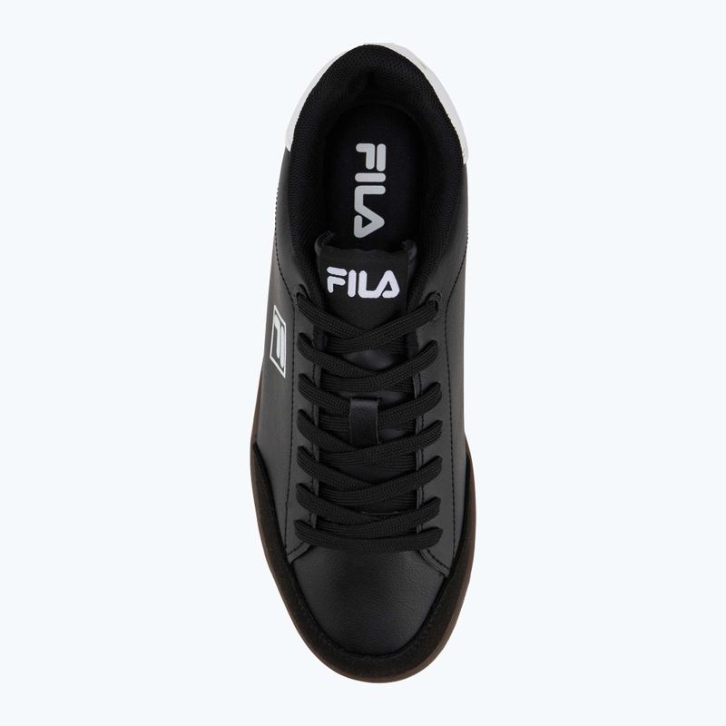 Schuhe Damen FILA Courtbay black/white 5