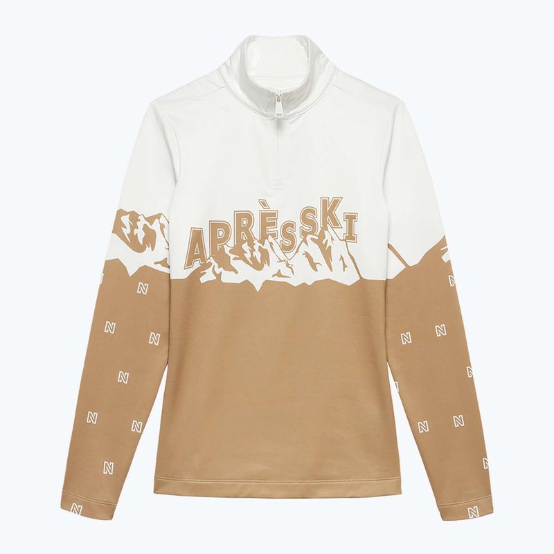 Damen Ski-Pullover Nikkie Nantes Apres Ski Pully hummus 3