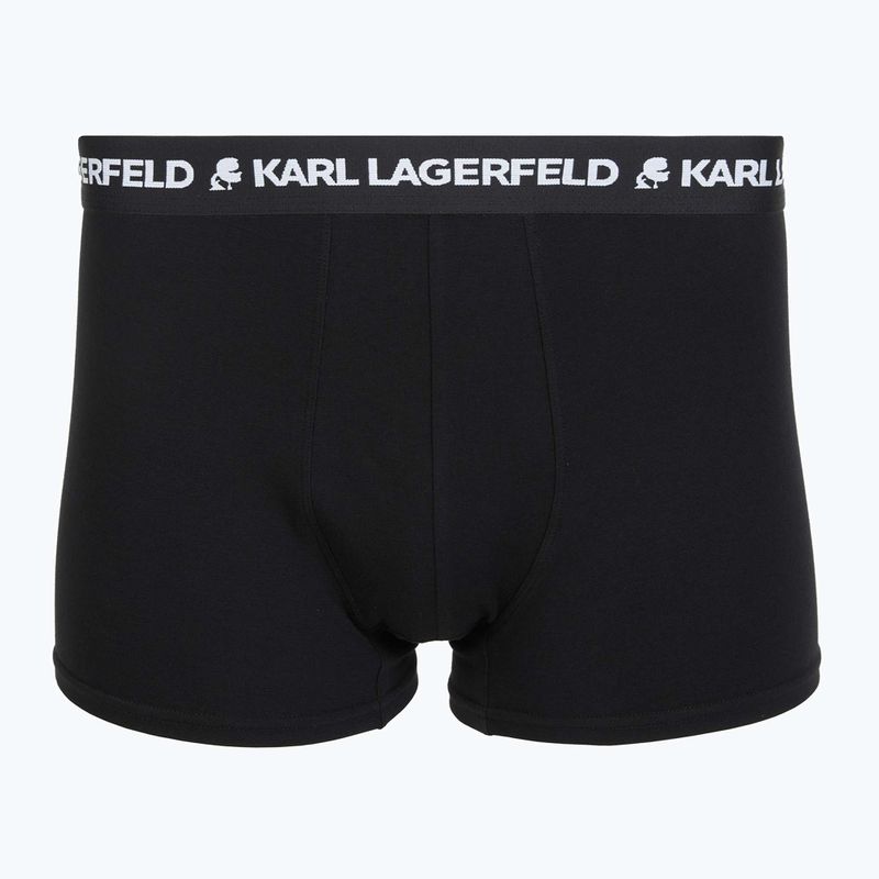 Herren-Boxershorts KARL LAGERFELD Logo Trunk 3er-Pack black 2