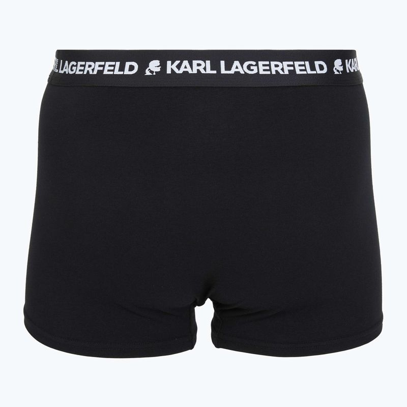 Herren-Boxershorts KARL LAGERFELD Logo Trunk 3er-Pack black 3
