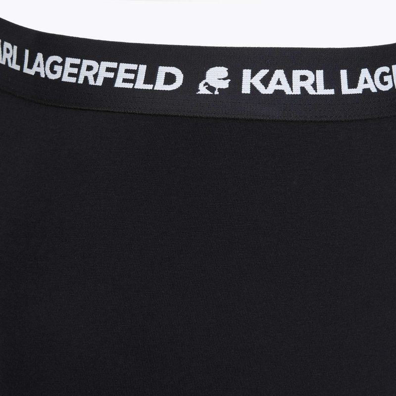 Herren-Boxershorts KARL LAGERFELD Logo Trunk 3er-Pack black 4