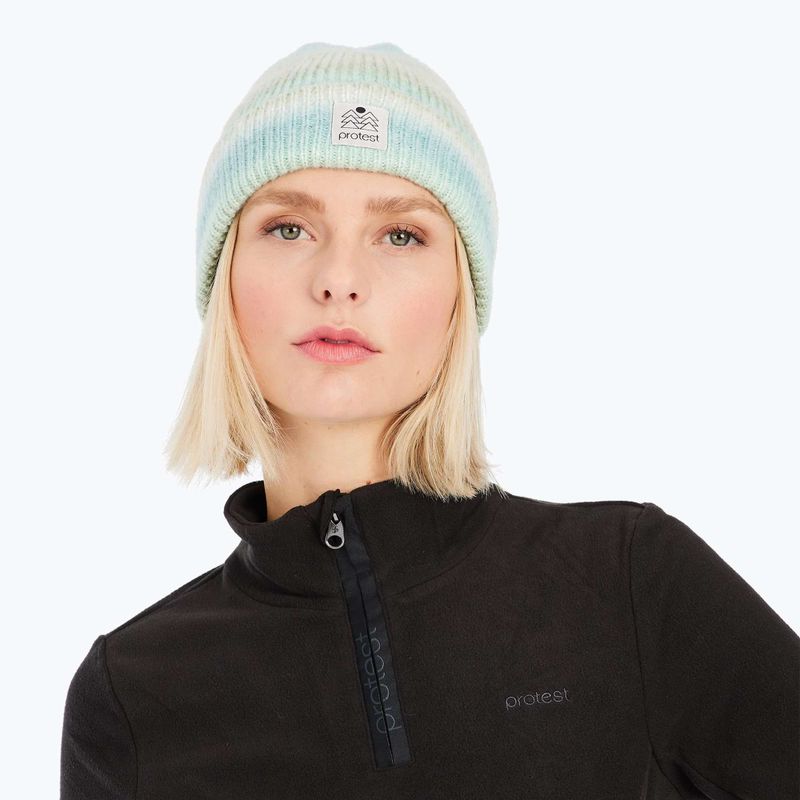 Damen-Sweatshirt Protest PRTRemutez 1/4 Zip Active true black 6