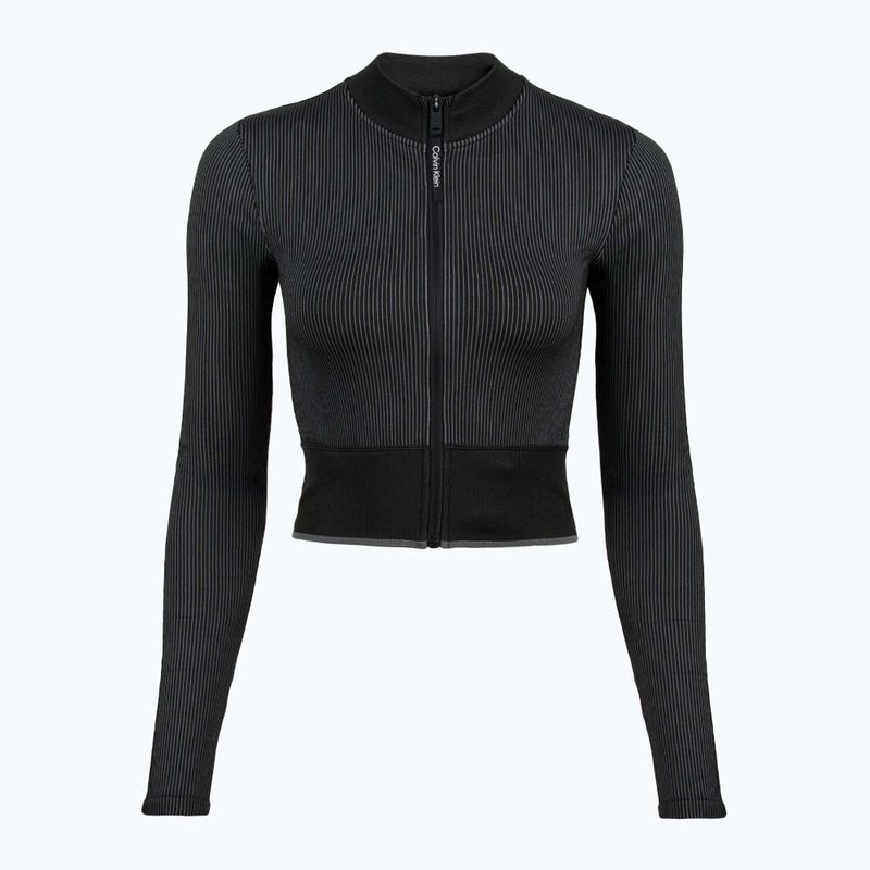 Hoodie Sweatshirt Damen Calvin Klein 00GWS4J406 Seamless black