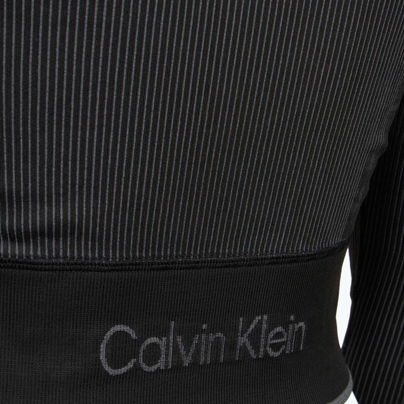Hoodie Sweatshirt Damen Calvin Klein 00GWS4J406 Seamless black 4