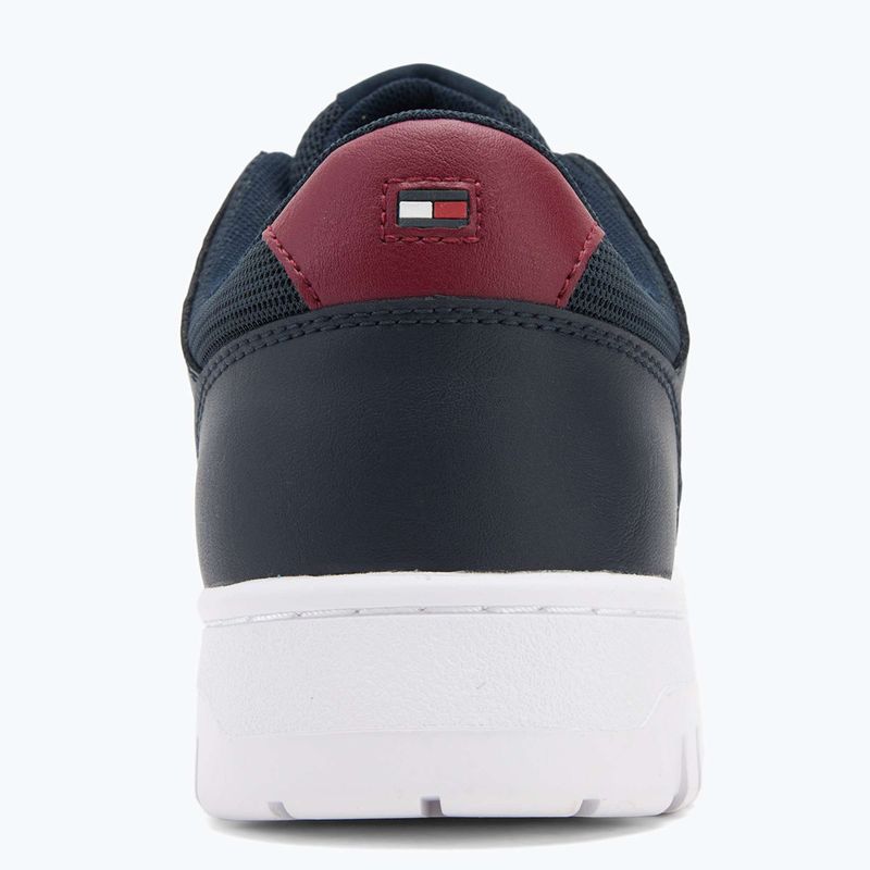 Herren Tommy Hilfiger Basket Core Lite Lth Mix Wüste Himmel Schuhe 6