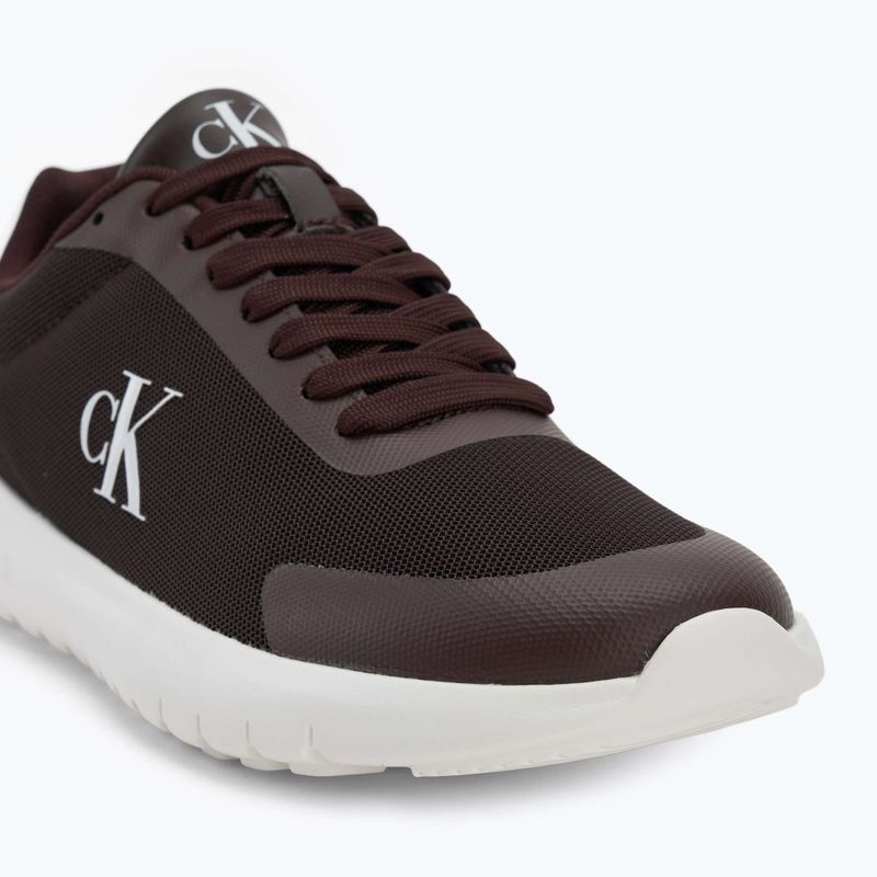 Damenschuhe Calvin Klein YW0YW01750 3 Eva Runner Mesh MG brown out/green haze 7
