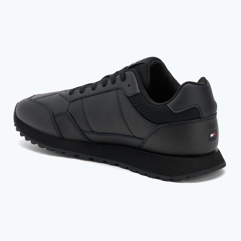 Herren Schuhe Tommy Hilfiger New Runner Eva Lth Stripes schwarz 3