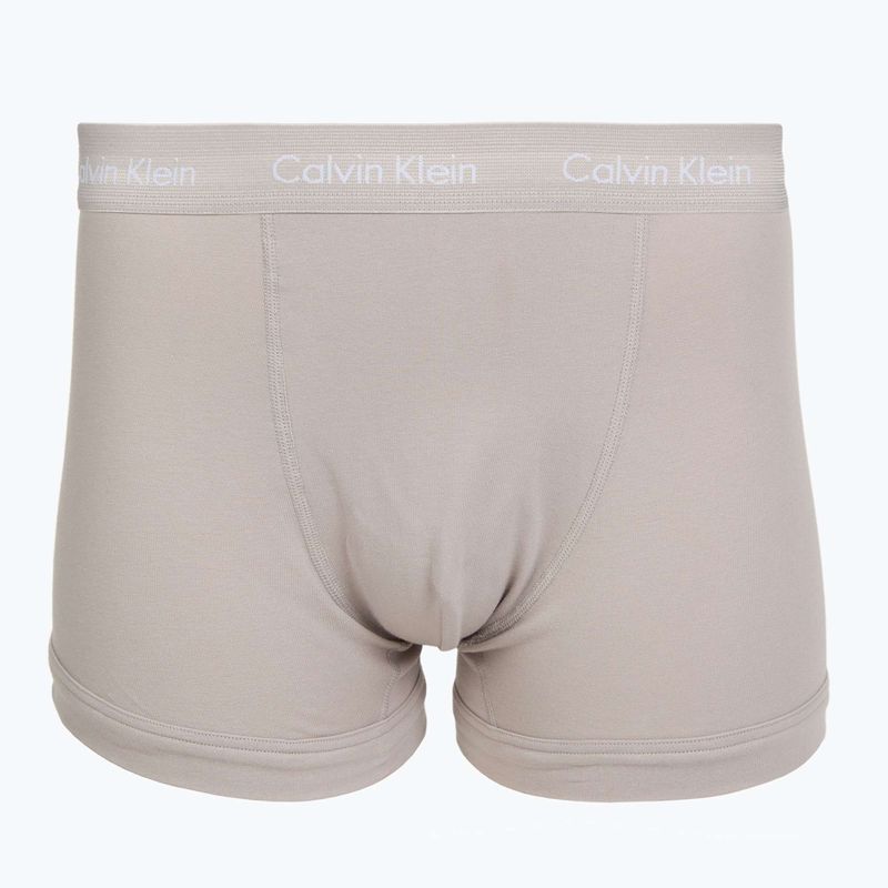 Herren-Boxershorts Calvin Klein 0000U2662G Trunk 3 pairs classic blue/porpoise/black 2