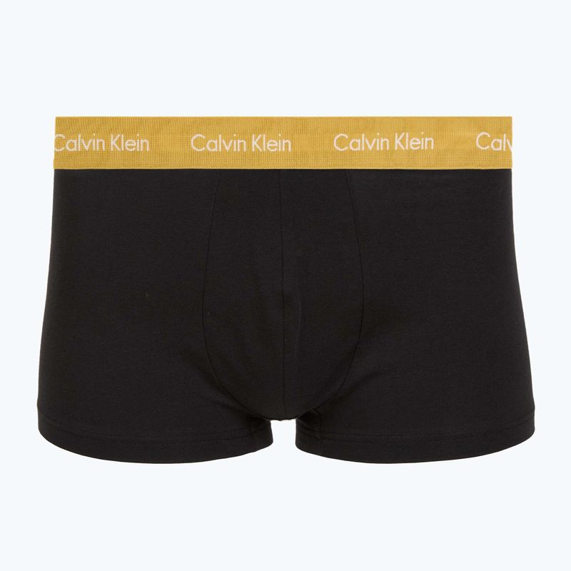 Boxershorts Calvin Klein LV00NB4412 Low Rise Trunk 5 pairs of black bodies with driftwood/moonlight 3