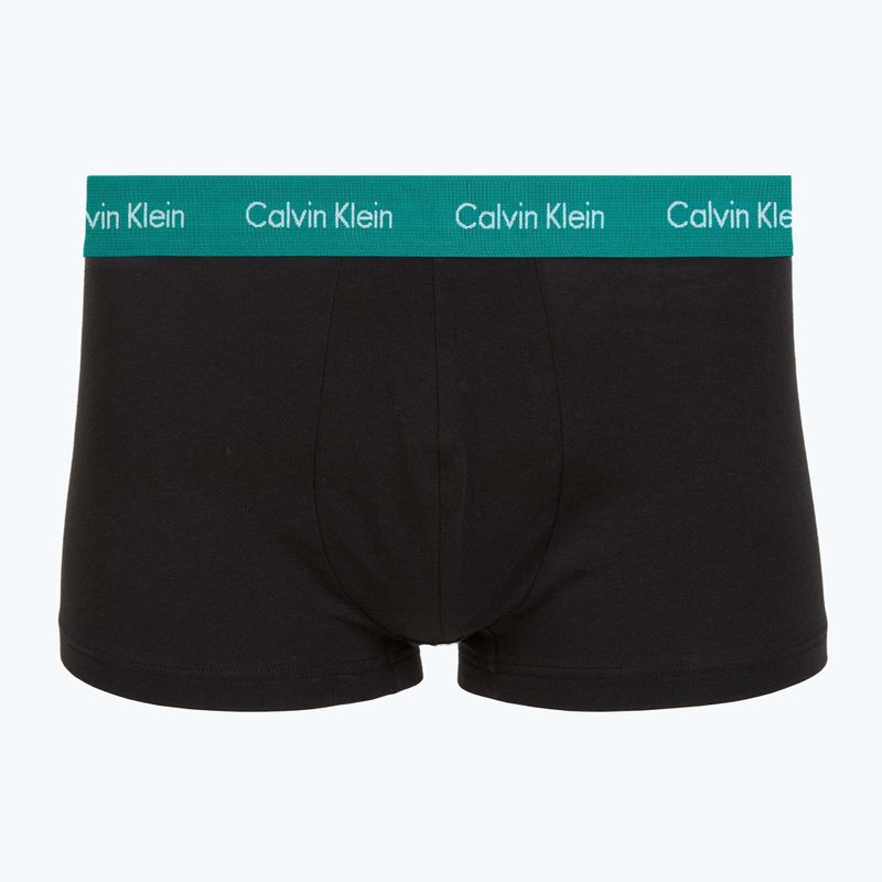 Boxershorts Calvin Klein LV00NB4412 Low Rise Trunk 5 pairs of black bodies with driftwood/moonlight 5