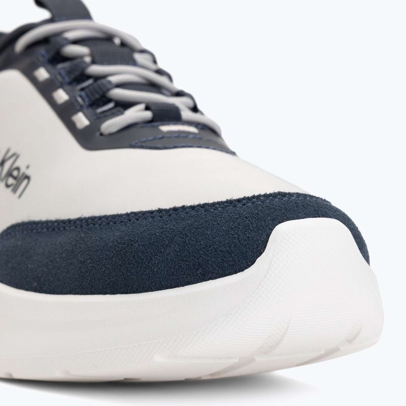Herren Schuhe Calvin Klein HM0HM02342 Light Eva Runn Essential Laceup Nylon Suede calvin navy/light grey 7