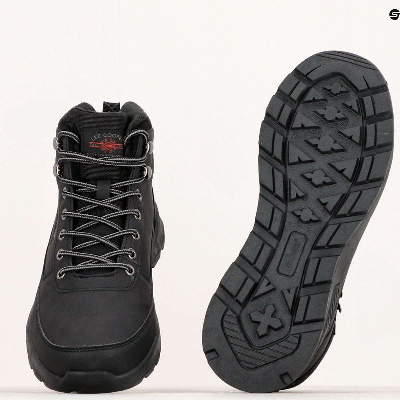 Lee Cooper Herrenschuhe LCJ-23-31-3048 schwarz 10