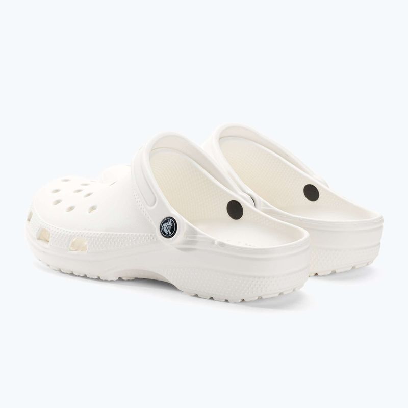 Crocs Classic Herren Pantoletten weiß 4