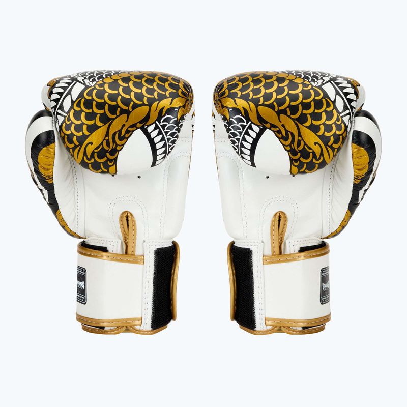 Boxhandschuhe Twins Special Fancy FBGVL3-52 white/gold 3