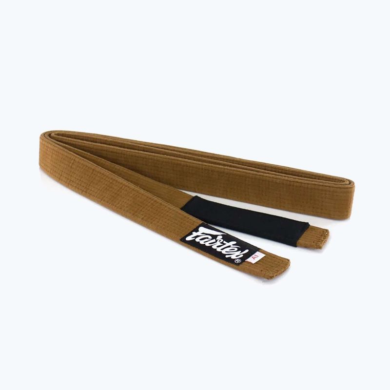 Gürtel für brasilianisches Jiu-Jitsu Fairtex brown