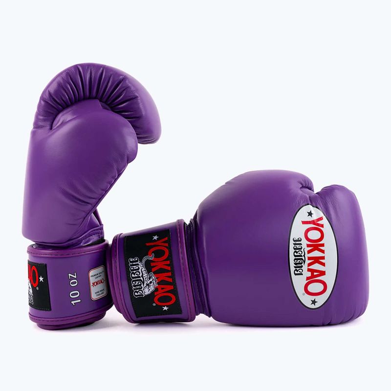 Boxhandschuhe Herren YOKKAO Matrix flash purple 2