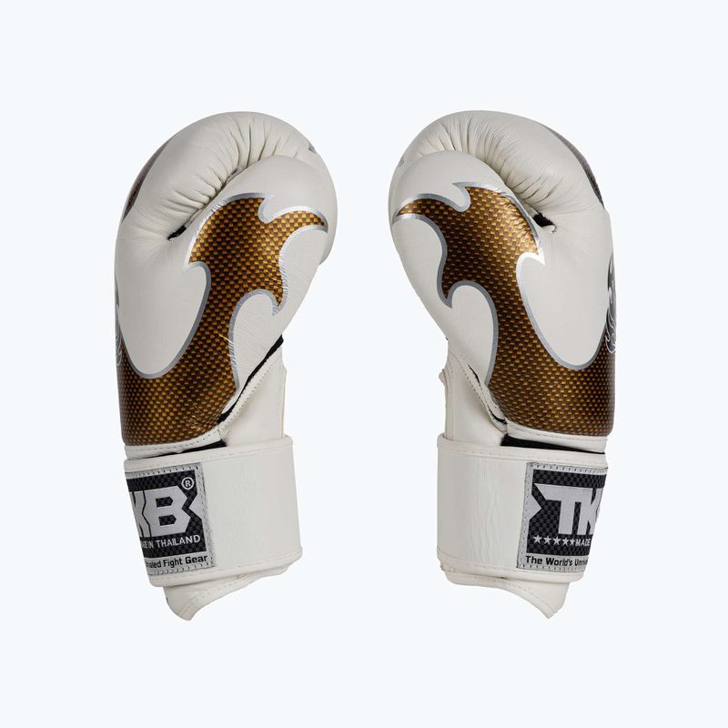 Top King Muay Thai Empower weiße Boxhandschuhe TKBGEM-01A-WH 4