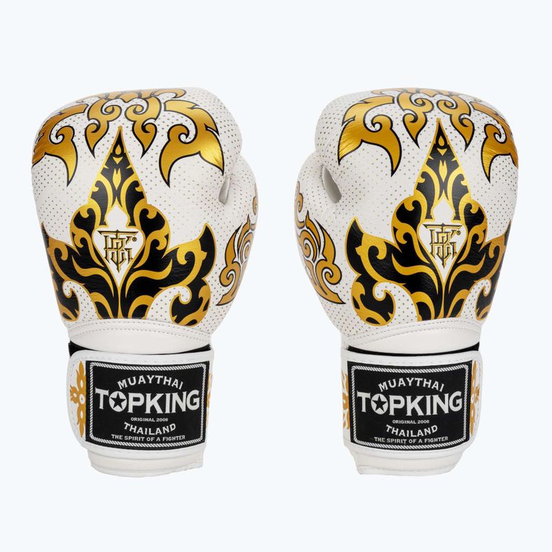 Top King Boxhandschuhe Kanok weiß 2