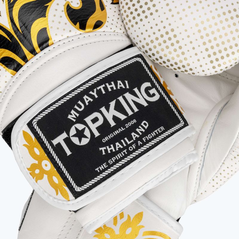 Top King Boxhandschuhe Kanok weiß 5
