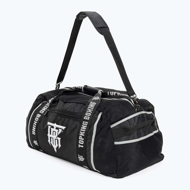 Top King Gym Trainingstasche schwarz/grau 2