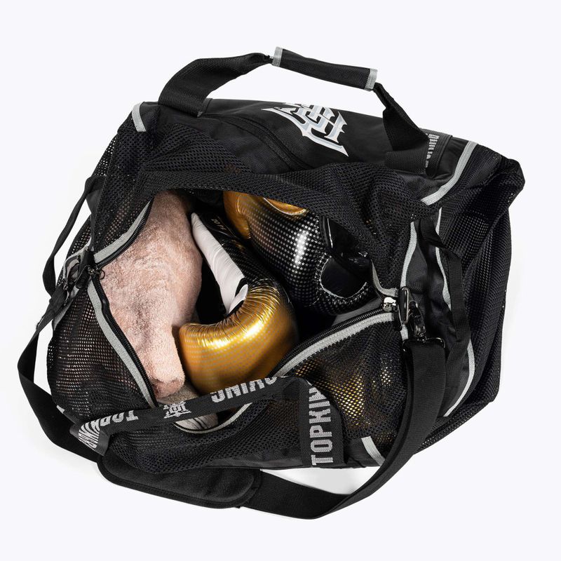 Top King Gym Trainingstasche schwarz/grau 4