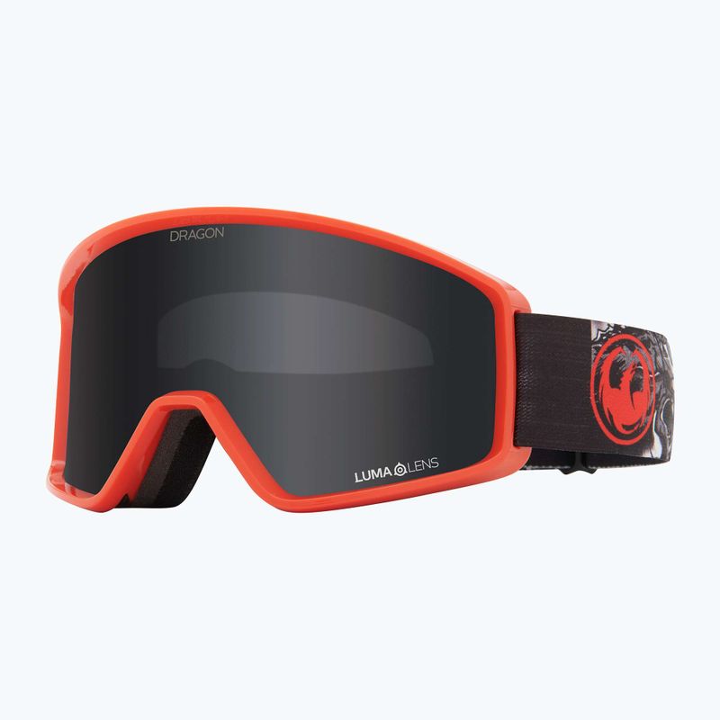 Skibrille DRAGON DXT OTG manga/lumalens dark smoke 5