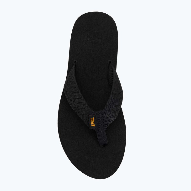 Damen Flip-Flops Teva Mush II fronds black 5