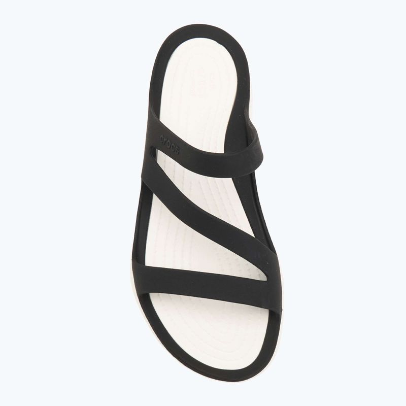 Badeschuhe Crocs Swiftwater Sandal W black/black 203998-060 5