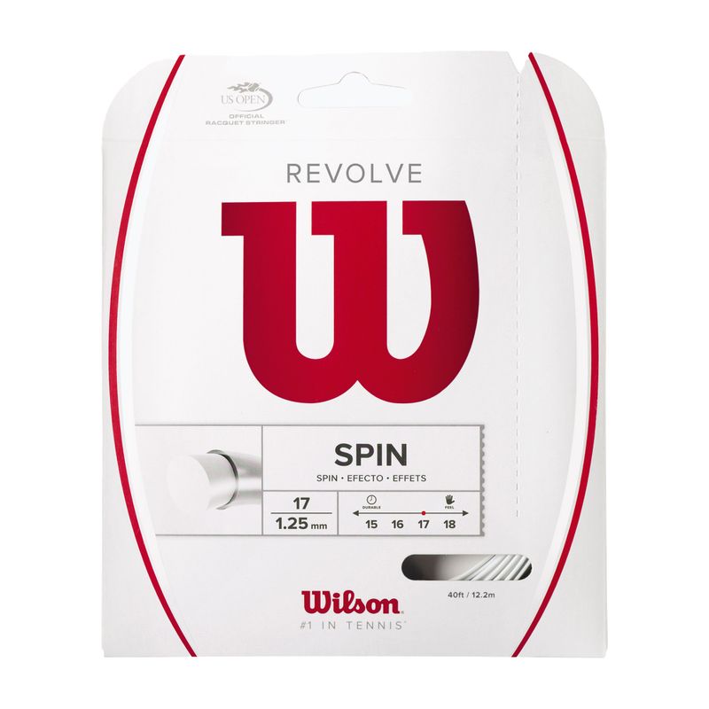 Wilson Revolve 17 Tennissaite 12 2m weiß WRZ946600+