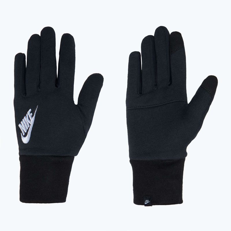 Laufhandschuhe Damen Nike Club Fleece black/white 2