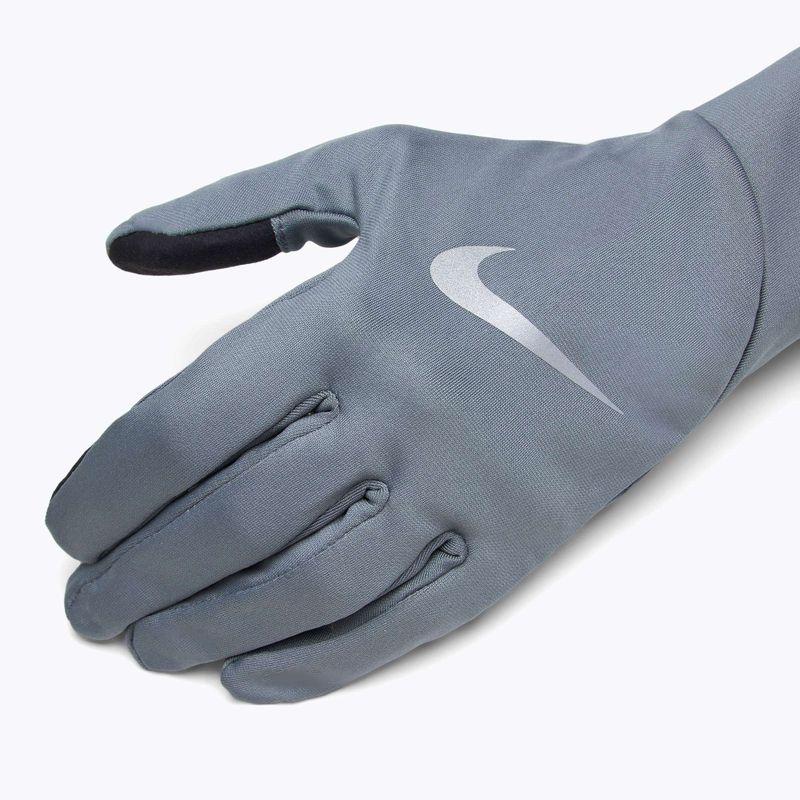 Laufhandschuhe Herren Nike Pacer Lightweight RG smoke grey/smoke grey/silver 4