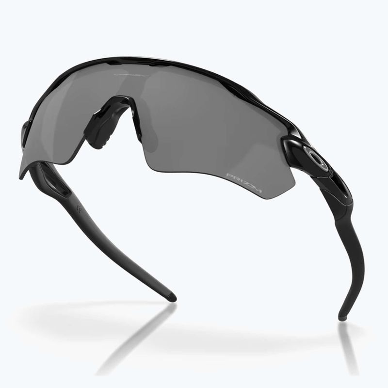 Oakley Radar EV Path Sonnenbrille poliert schwarz/prizm schwarz 4