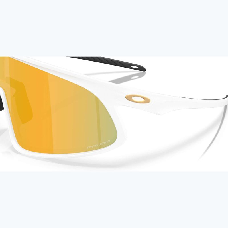 Sonnenbrille Oakley RSLV matte white/prizm 24k 4