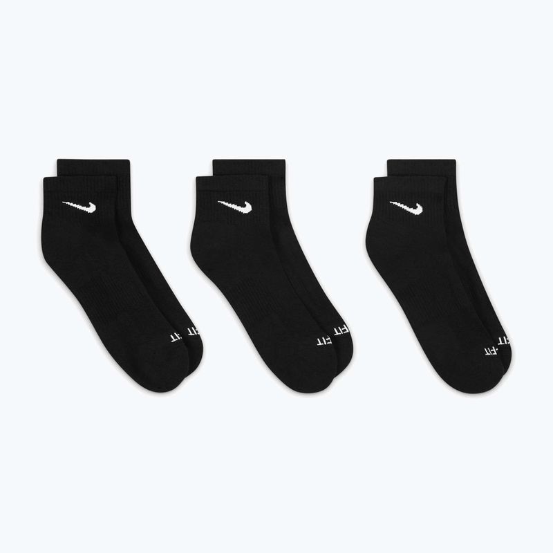 Nike Everyday Plus Cushioned Ankle Socken 3er-Pack black/white 4