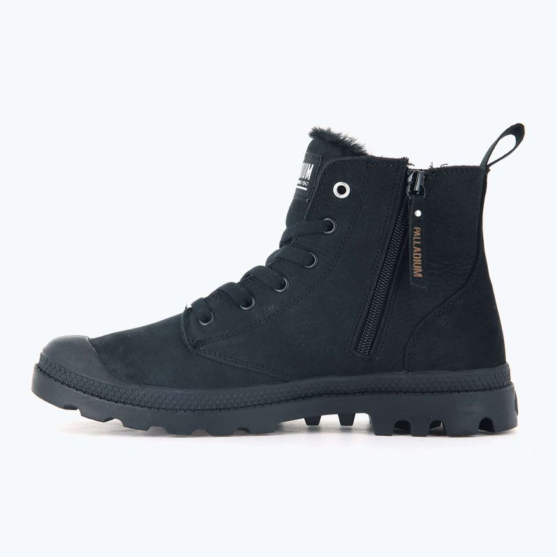 Palladium Herrenschuhe Pampa HI ZIP WL schwarz 10
