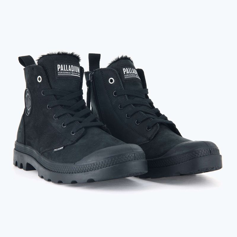 Palladium Herrenschuhe Pampa HI ZIP WL schwarz 11