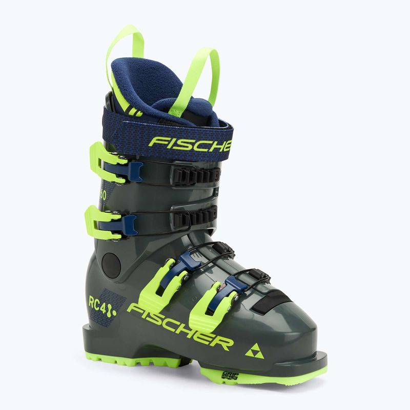 Skischuhe Kinder Fischer RC4 60 JR GW rhino grey/rhino grey