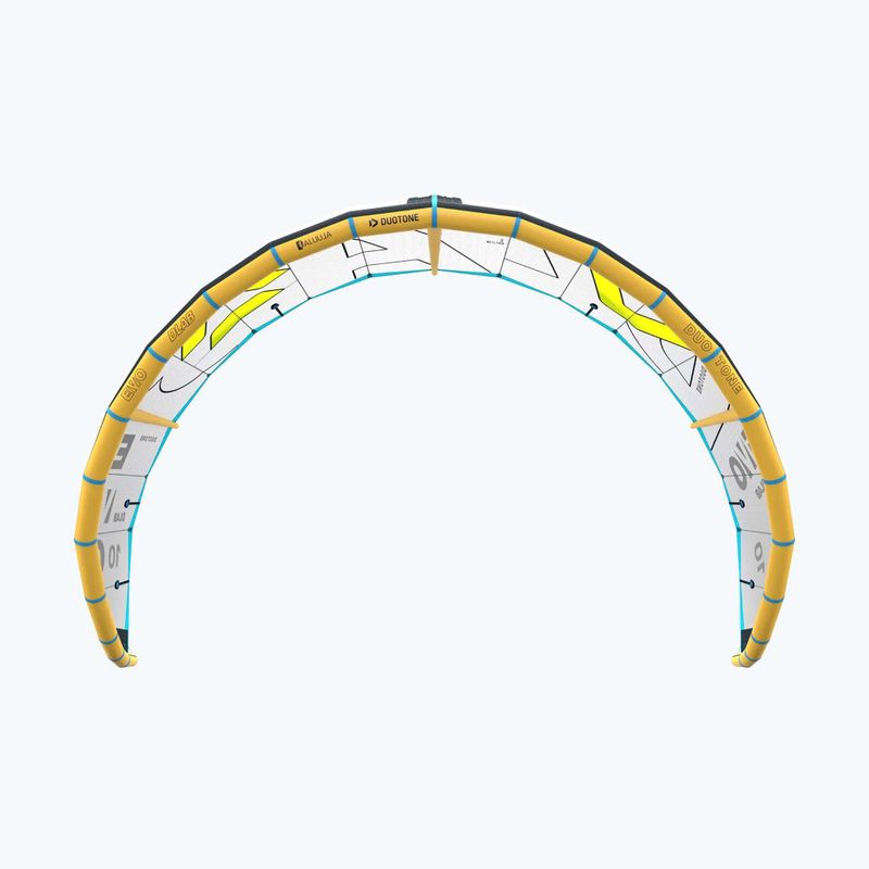 Kitesurf-Kite Duotone Evo D/LAB grey/lime 5