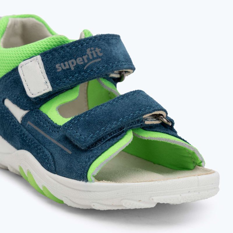 Superfit Kindersandalen Flow blau/hellgrün 7